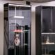 Set of Olinto book cases designed by Kazuhide Takahama for B&B Italia circa 1980
