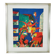 Surrealist painting, Bent Karl Jacobsen, Denmark 1970s