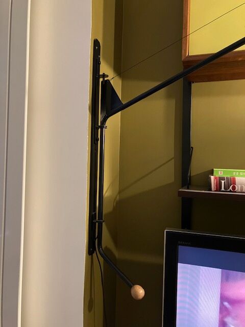 Wall lamp stem J.Prouvé Edition VITRA