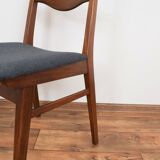 Mid-Century Teak Dining Chairs by Karl Nothhelfer, 1950s, Set of 4