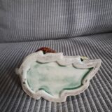 Vintage ceramic in the shape of a snail