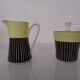 Coffee service for 6 from Vokstedt, Germany, 1950s, set of 17.