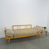 Uitschuifbare slaapbank met kussens, zitbank