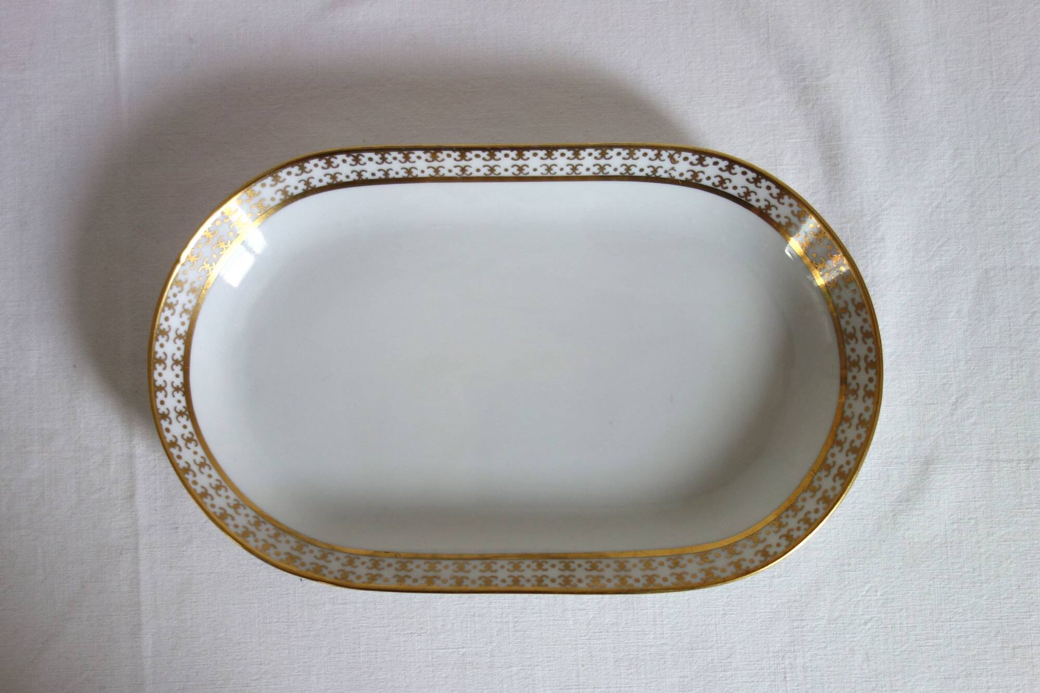 Set of 3 German Kahla Konotz porcelain serving dishes, vintage