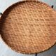 Rattan magazine basket, Netherlands, 1960s