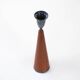 Bougeoir en teck, design danois, années 1960, fabriqué au Danemark