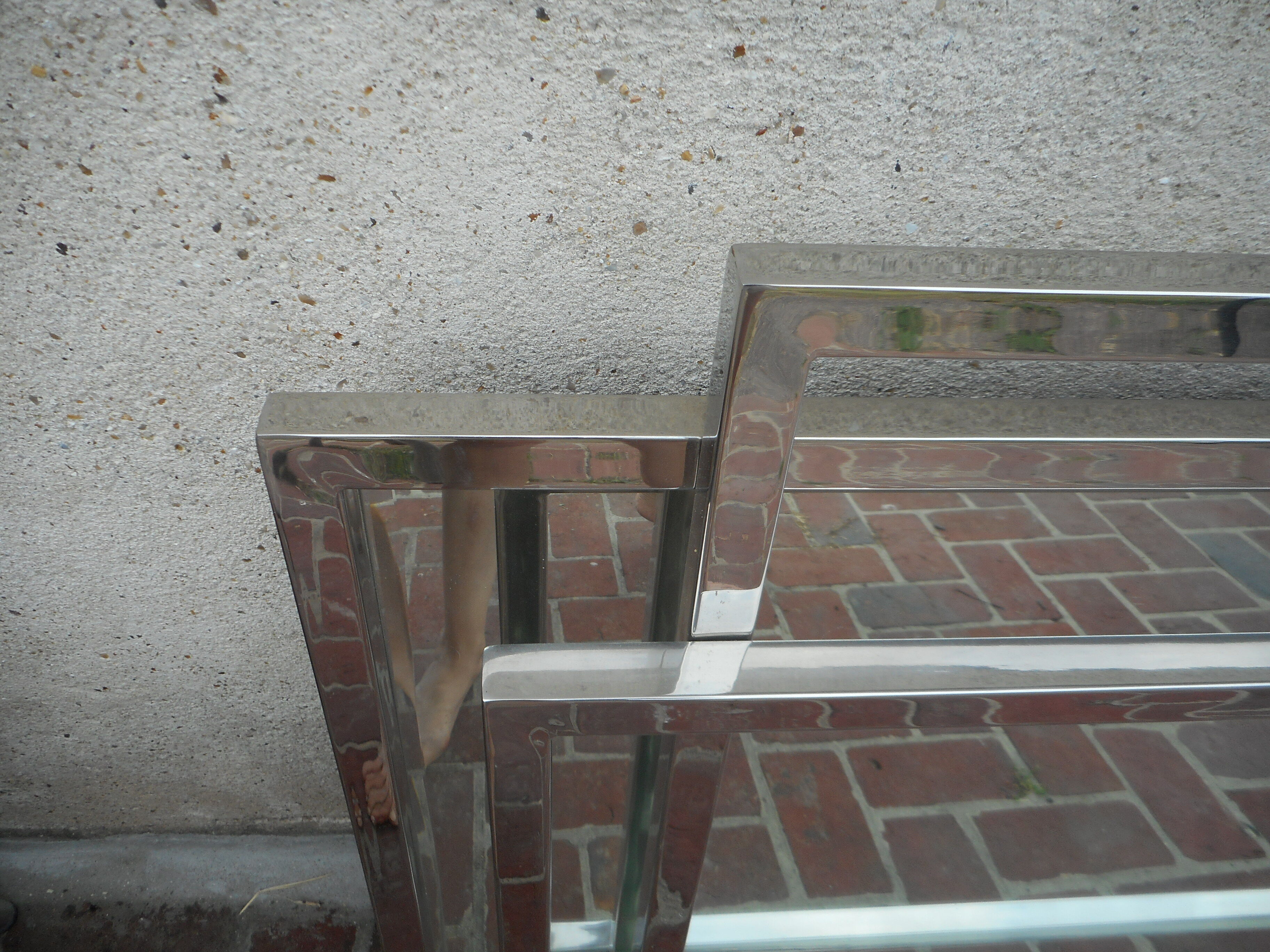 Italian chrome mirror