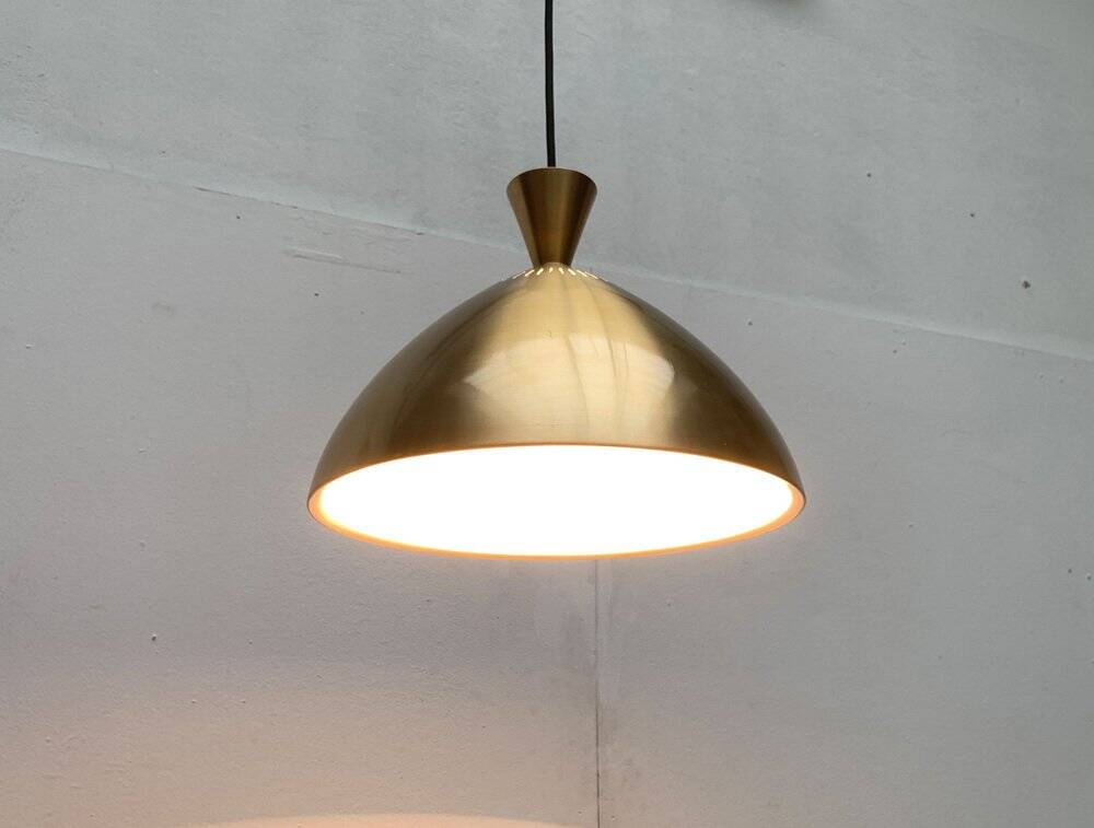 Danish mid-century diabolo pendant lamp by Lyfa, 1960s, set of 2