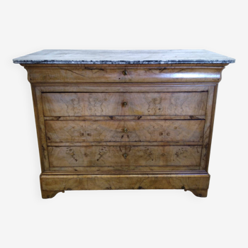 Commode avec marbre