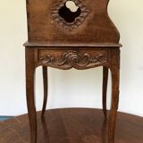 Table de chevet - Chêne - Style Louis XV - 19e siècle