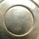 Mid-century modern sugar bowl, glass, silver-plated brass, Poland, 1960s