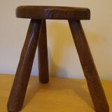 Brutalist design tripod stool