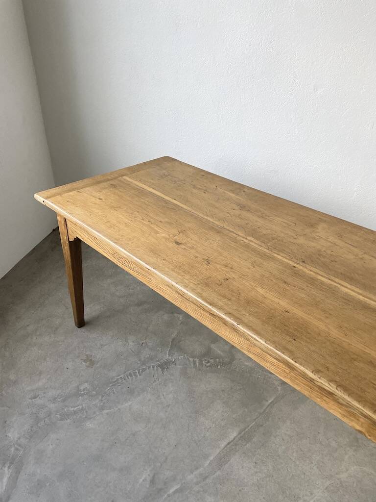 Oak farm table 220 cm