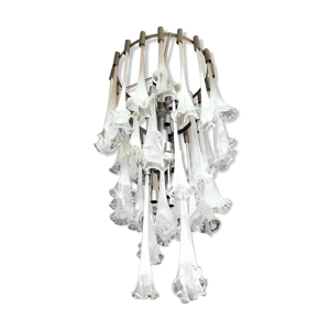 Lustre en verre soufflé de murano
