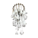 Large chandelier in murano blown glass made by mazega