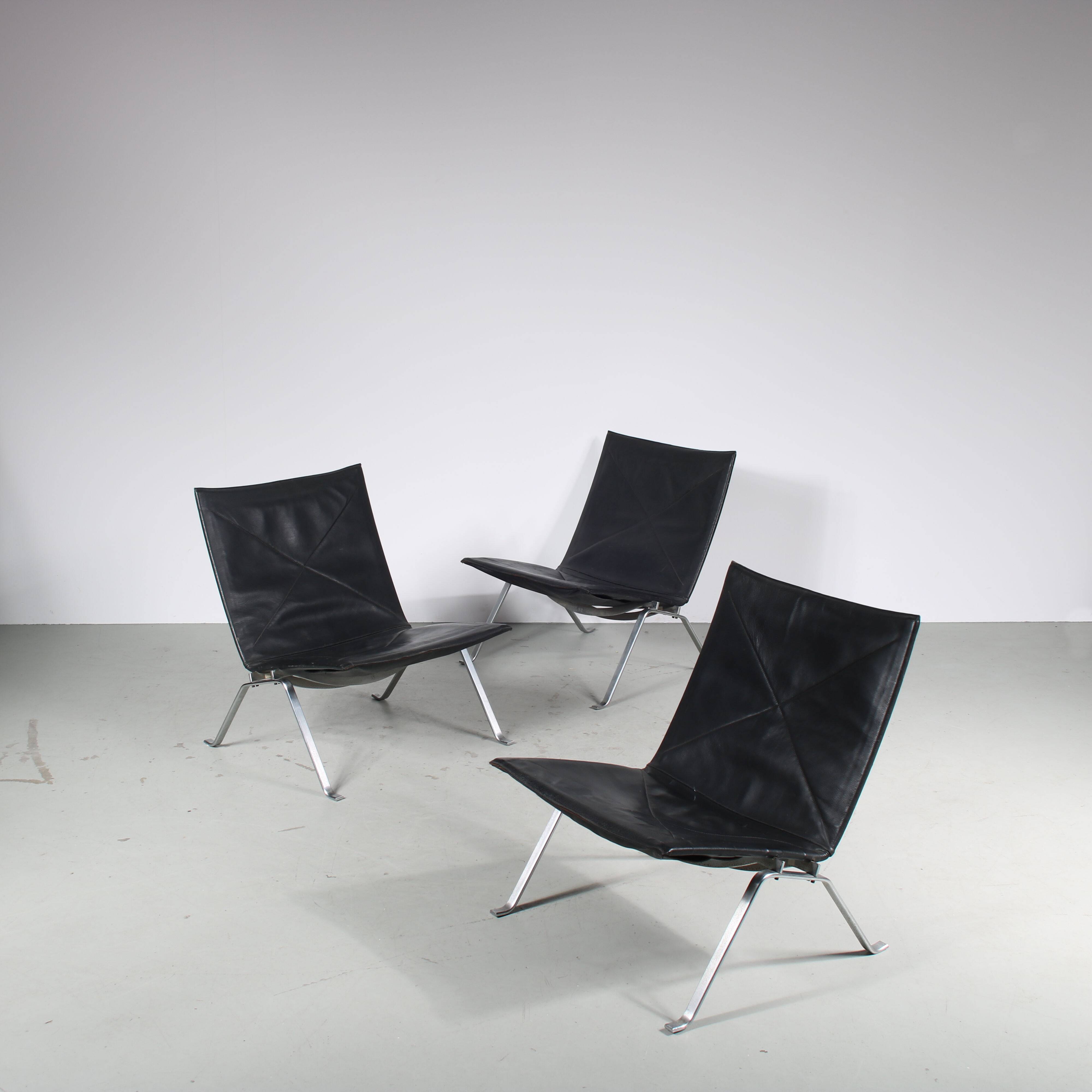 PK22 Chairs by Poul Kjaerholm for Kold Christensen, Denmark 1960
