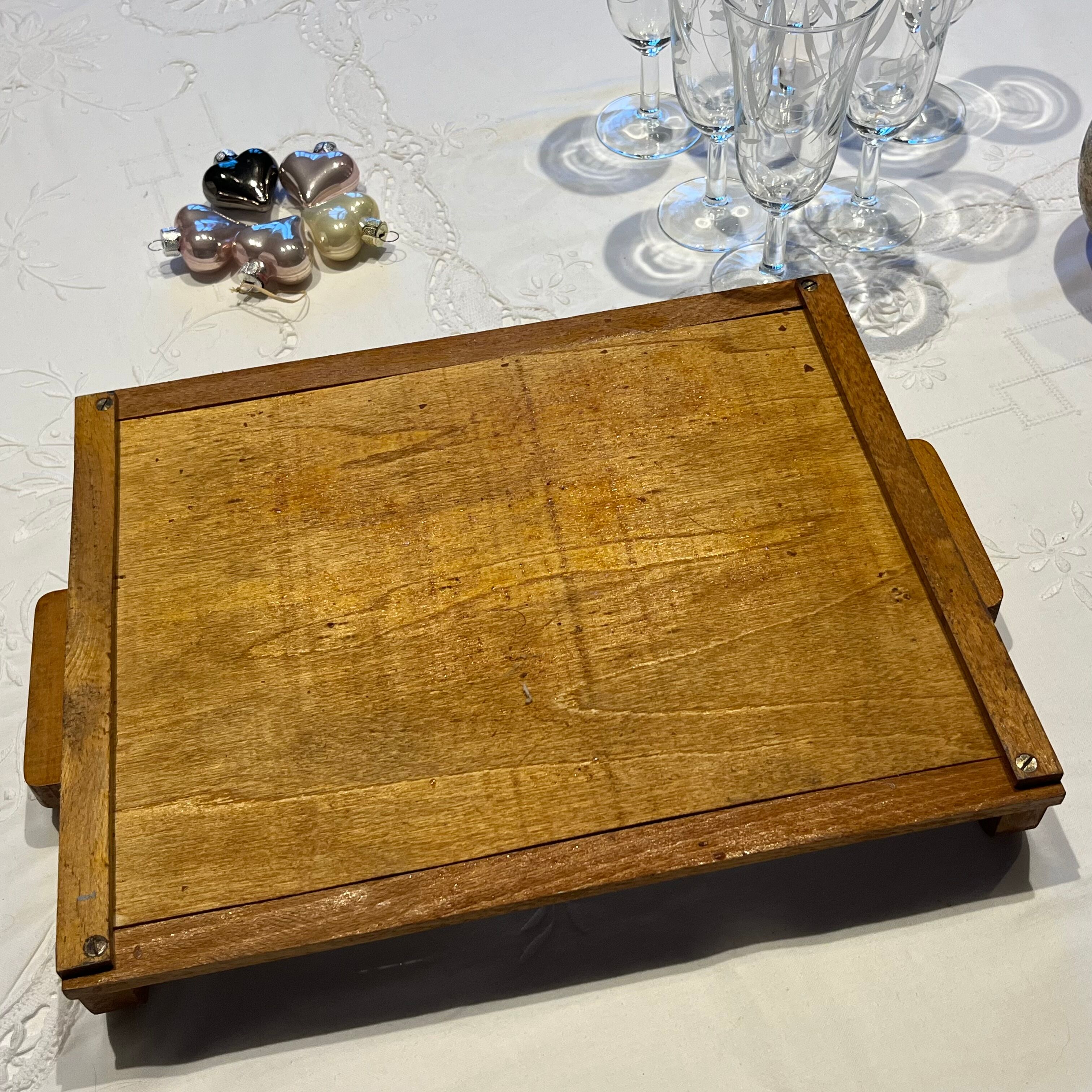 Vintage mirror top