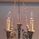 Restoration bronze chandelier