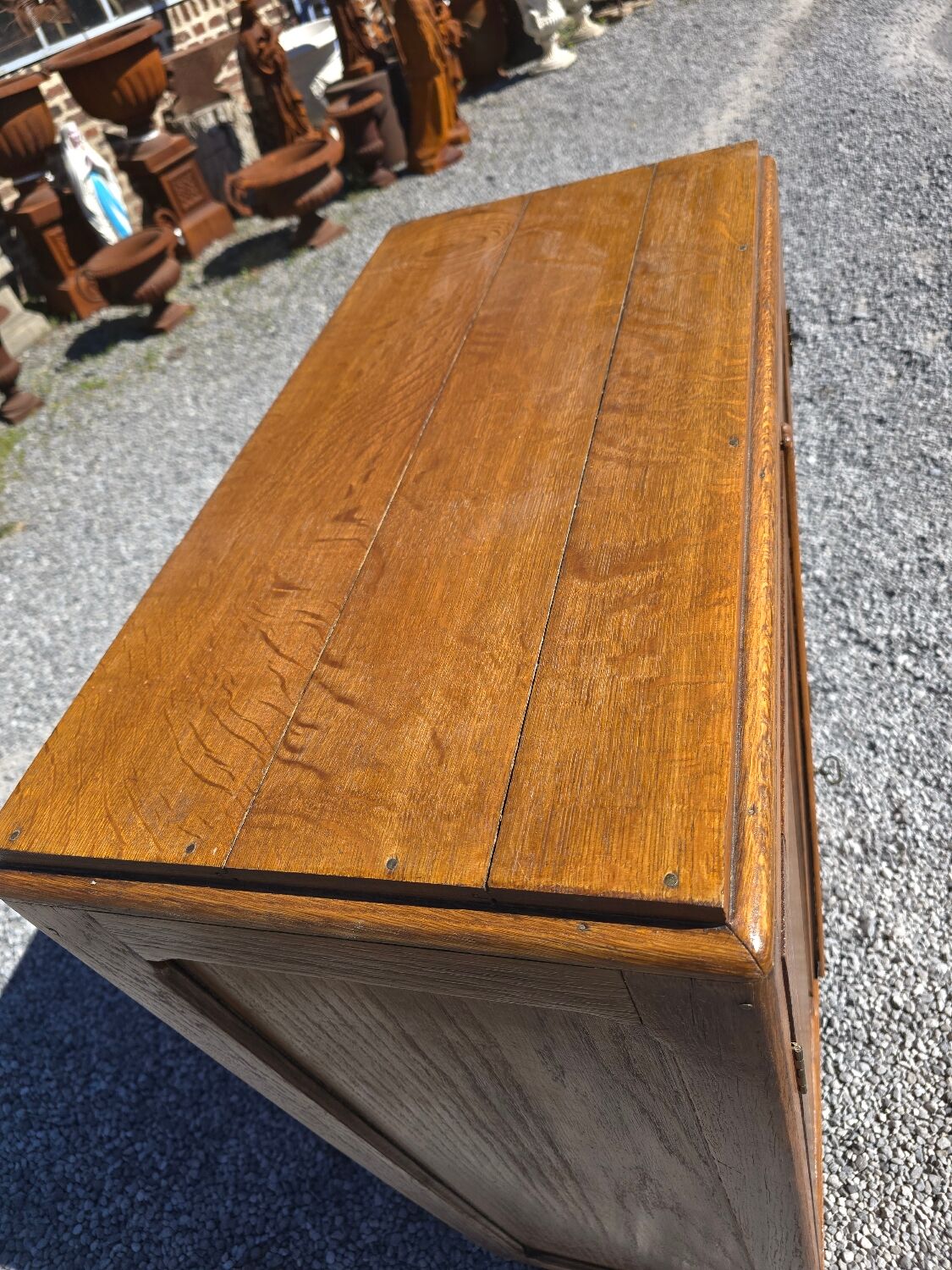 Art Deco style oak sideboard