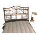 Rattan bamboo headboard