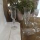 Lot de 10 flûtes cristal