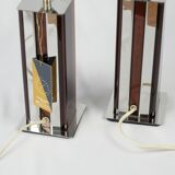 Pair of table lamp legs 70s