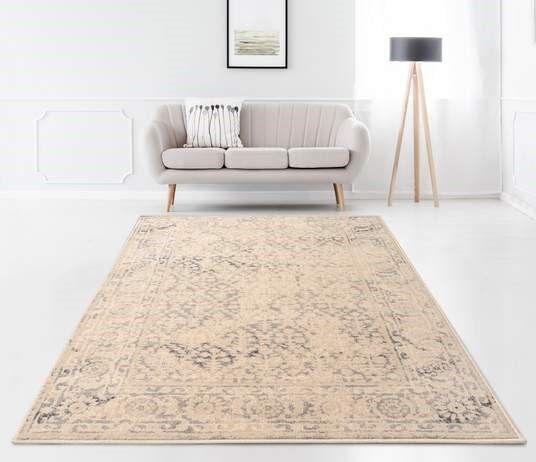 Vintage beige oriental carpet 240x340 cm
