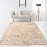 Vintage beige oriental carpet 240x340 cm