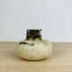 Round travertine lighter, 1980s, Italy