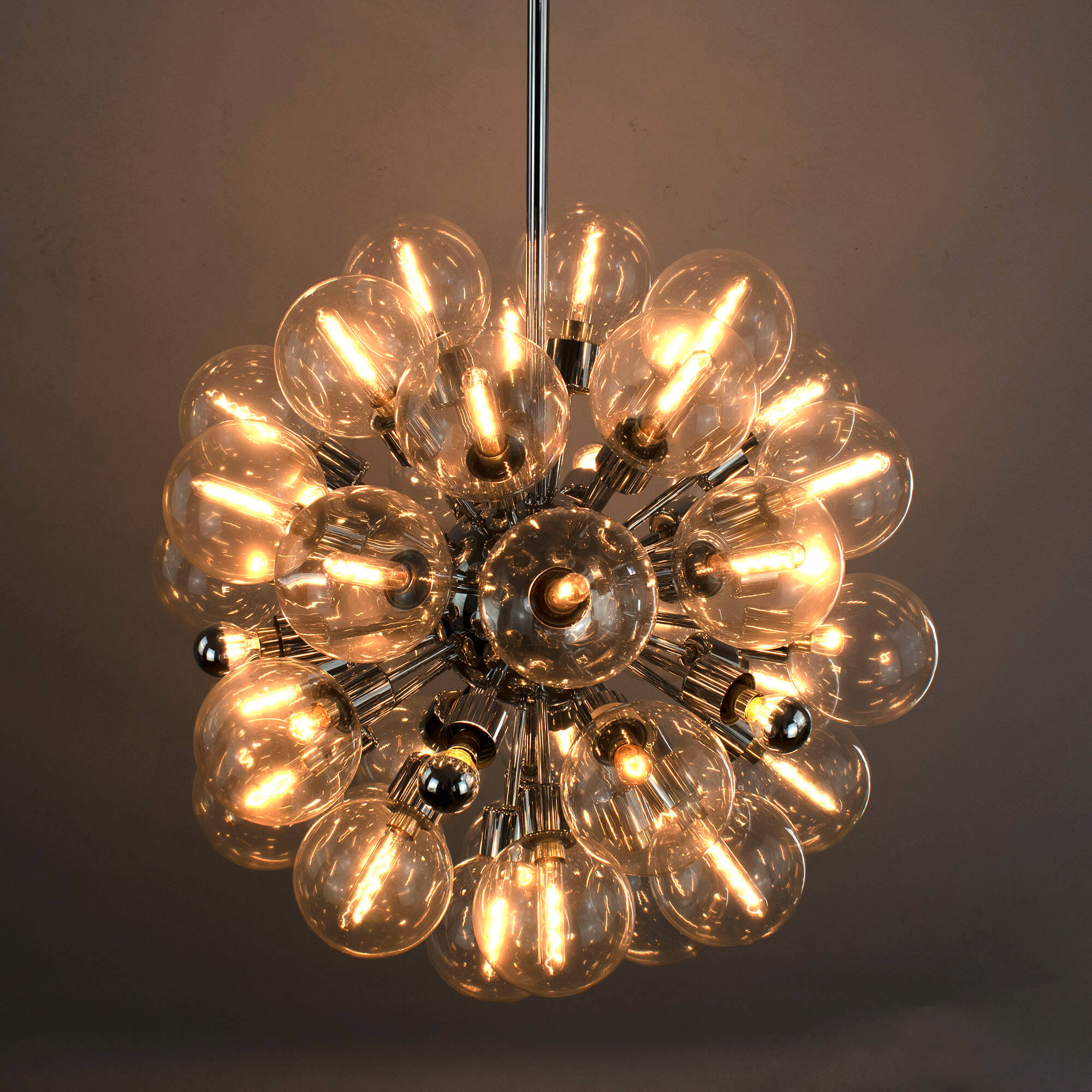 1970s Sputnik Hanging Lamp by Motoko Ishii for Staff Germany Space Age