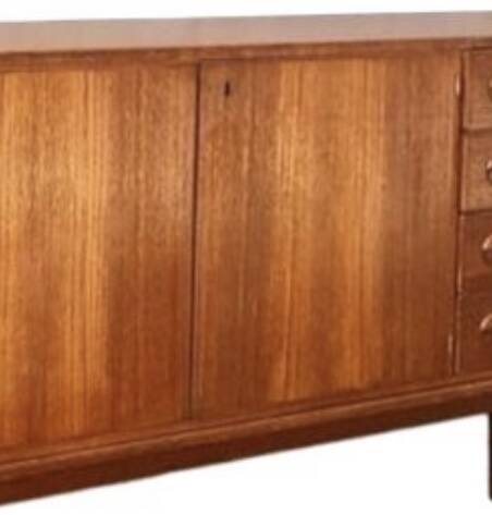 Vintage Scandinavian teak sideboard