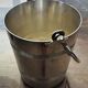 Ice bucket, 1930s period, silver-plated metal, 11 cm high