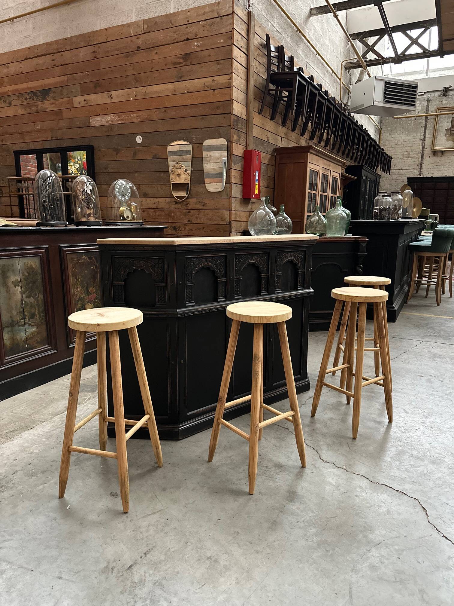 Oak bar counter Early 20th century