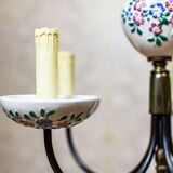 Faience Pendant Lamp, 1960s