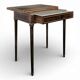 Table à jeux coiffeuse secrétaire de style Louis XVI en acajou