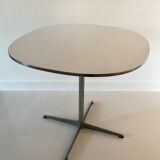 Table à café "superellipse" de Piet Hein et Arne Jacobsen pour Fritz Hansen, Danemark années 60