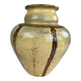 Large antique glazed vase