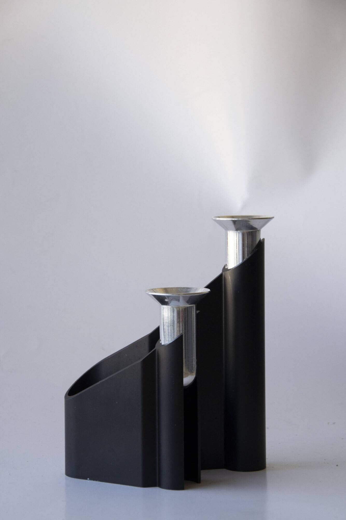 Chandelier double « Labyrinth » par Lene Munthe pour Georg Jensen, 1990s