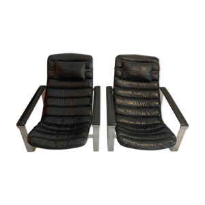 Paire de fauteuils « Pulkka »