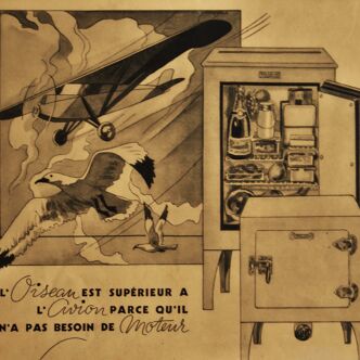 Publicité " Frigelux " 1934