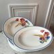 Lot de 8 assiettes creuses Salins modèle Champêtre