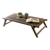 XXL coffee table in recycled wood - Industrial Style &