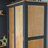 Cabinet with sliding doors 60s