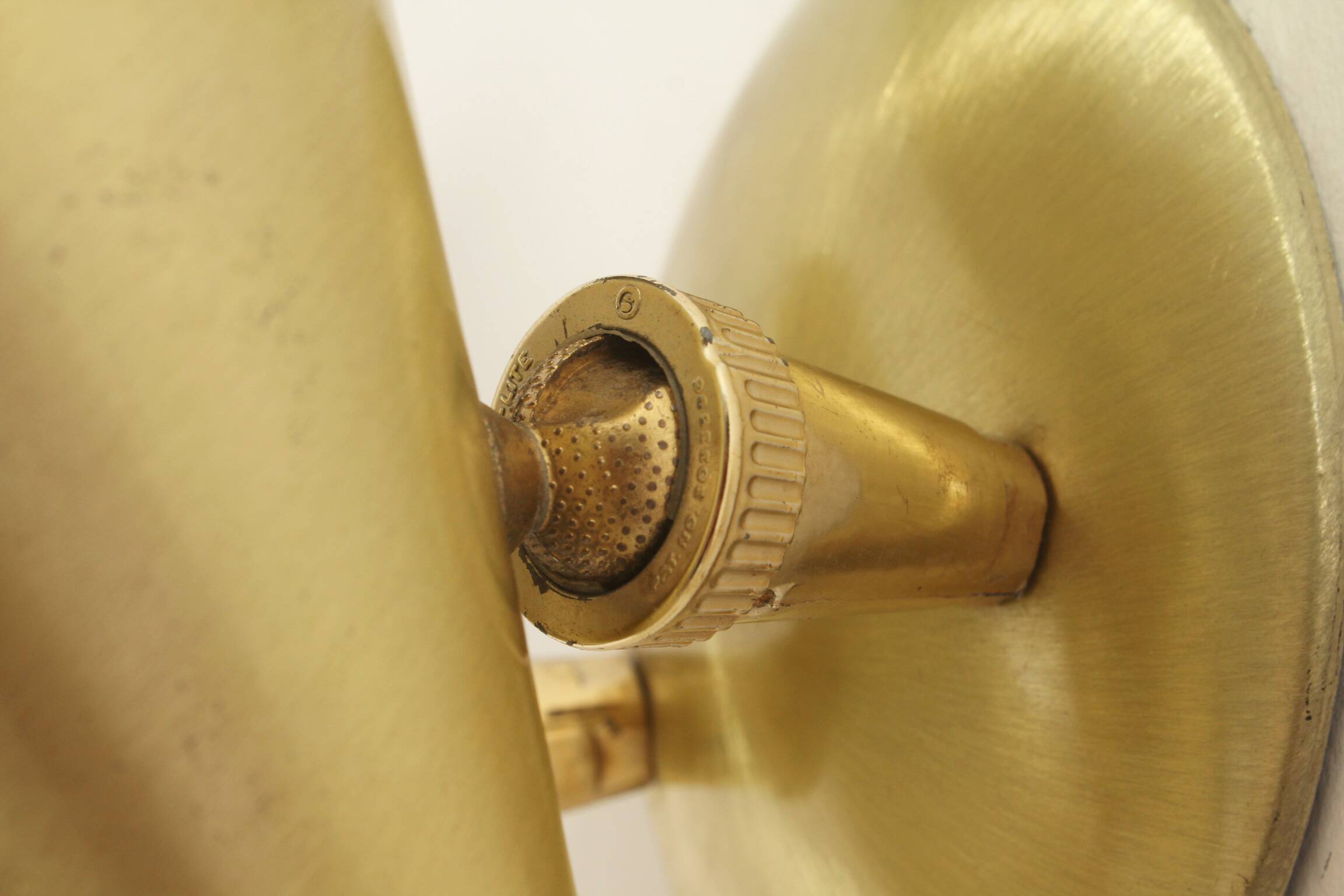 Rotating double wall lamp by Lightcraft, California, USA, 1950.