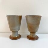 Montgolfier stoneware mazagran duo