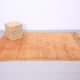 Peach Vintage Moroccan Rug 144 x 226 cm -
