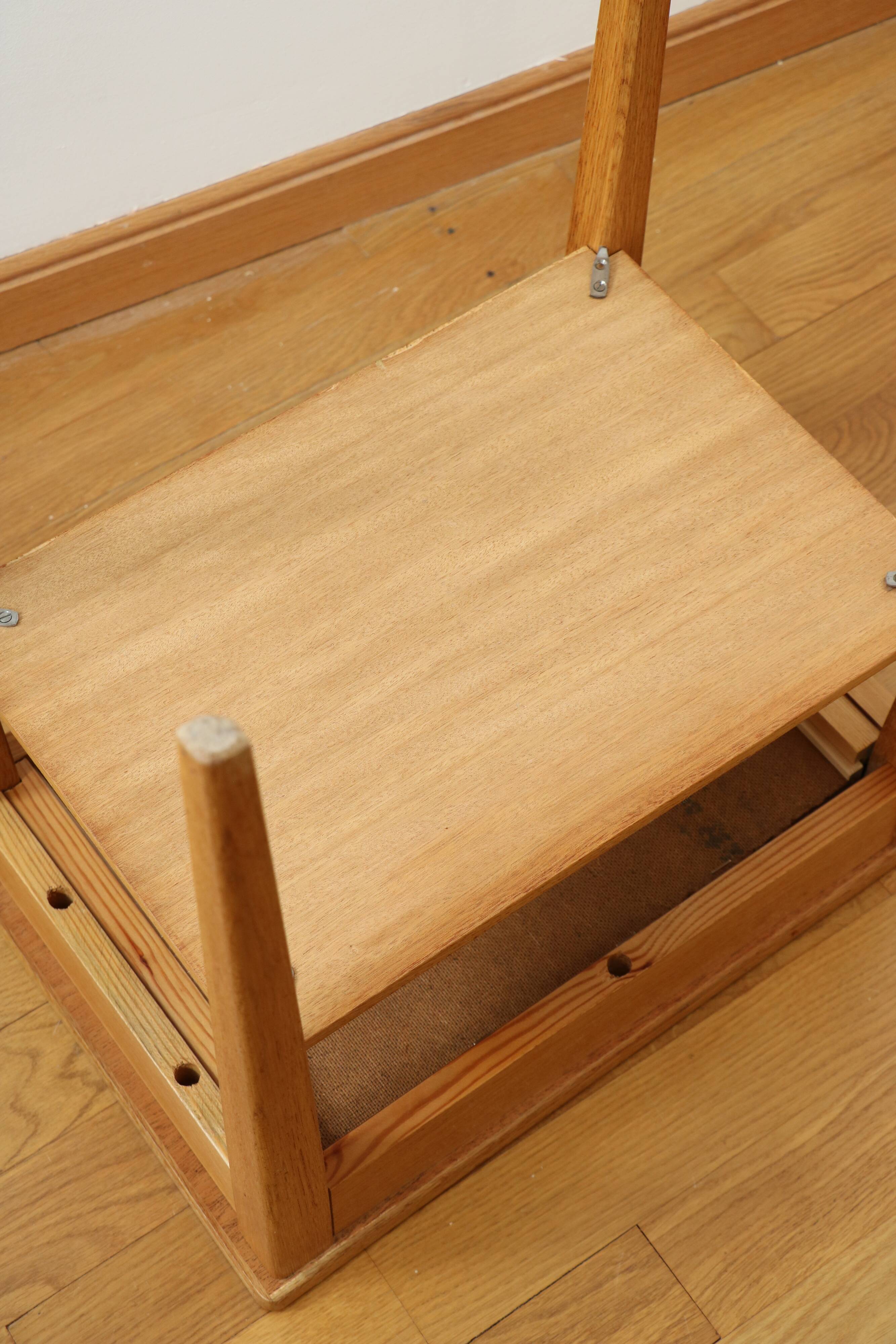 Scandinavian bedside table 1960