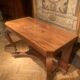 Art Nouveau Italian Wooden Console Table