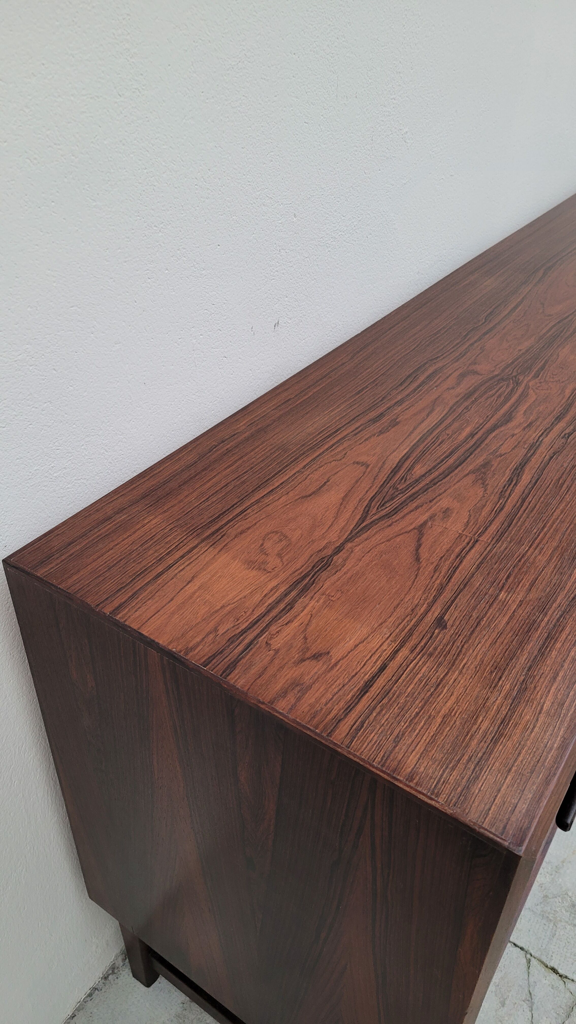 Danish sideboard stamped Bordum and Nielsen in Rio rosewood