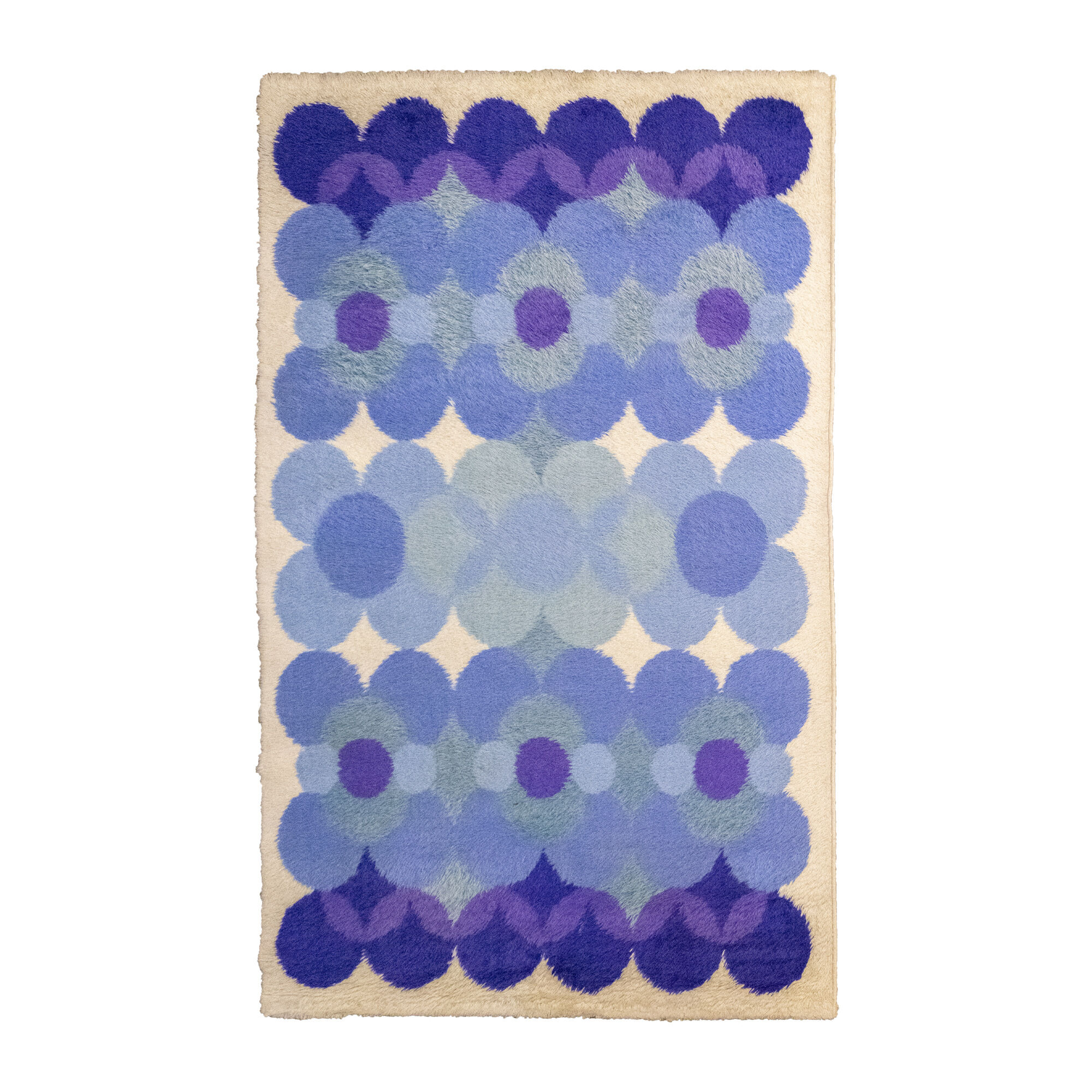 Blue flower Desso carpet